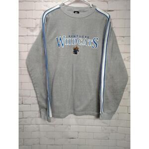 Vintage 90s Starter Kentucky Wildcats Mens Medium Sweatshirt NCAA Basketball